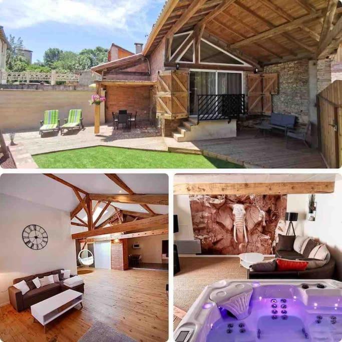Gite Le Jardin Secret Et Gite Au Temps Suspendu Montpezat  Esterno foto